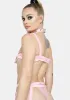 Light Pink Bounded To Love Lingerie Set sold by Dolls Kill