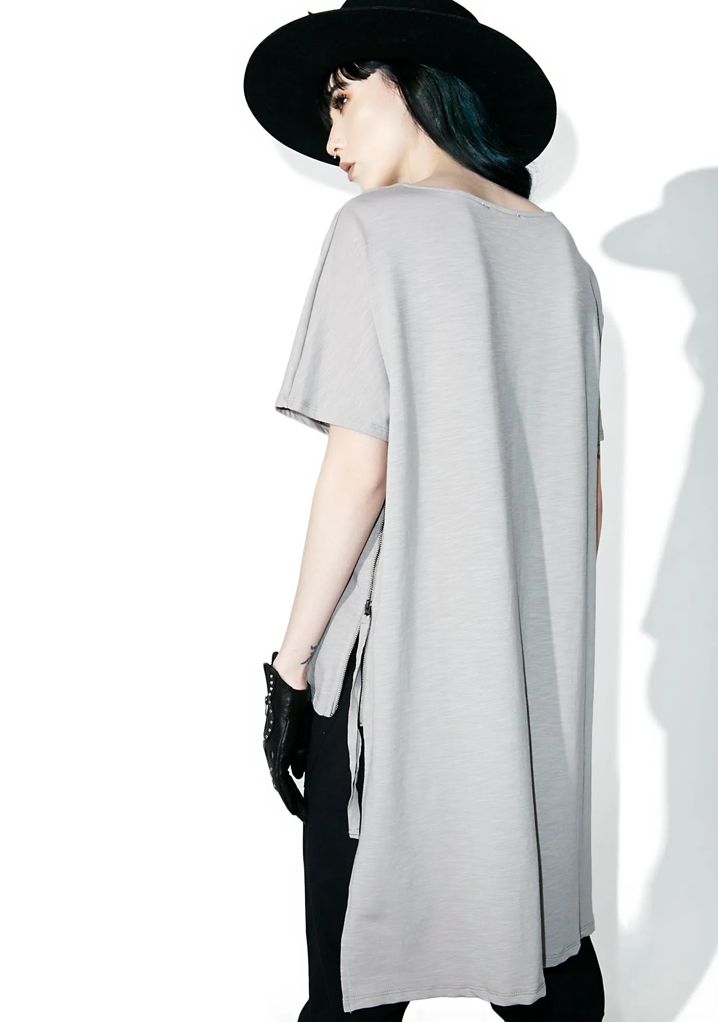 Lick Shots Side Zipper Top sold by Dolls Kill product image thumbnail 4