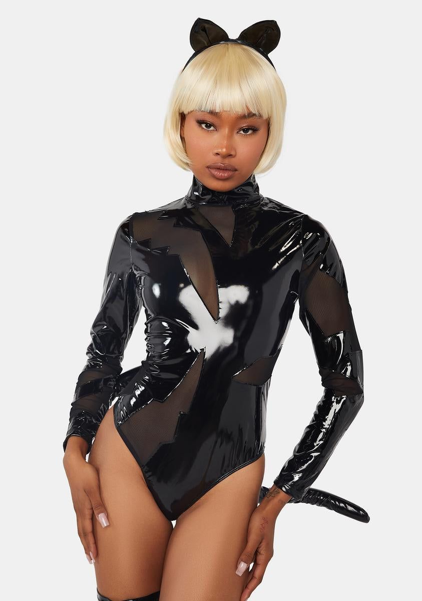 Cat Scratch Fever Costume Set sold by Dolls Kill