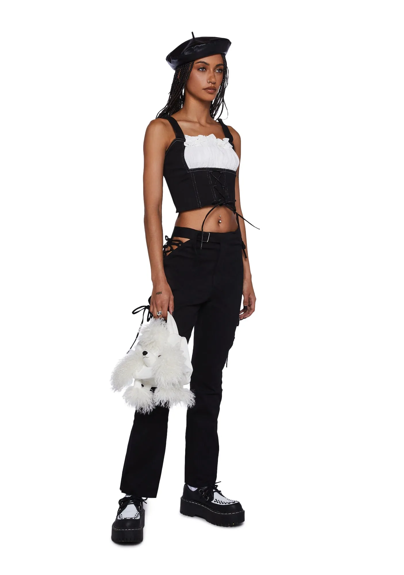 Lauren Lace-Up Pants sold by Dolls Kill product image thumbnail 5