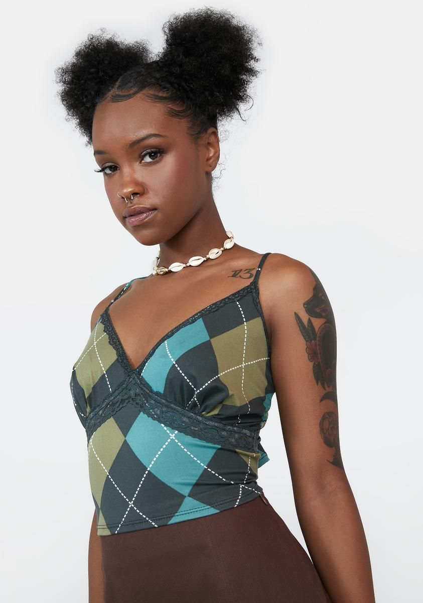 Sage Your Best Choice Crop Tank sold by Dolls Kill product image thumbnail 2