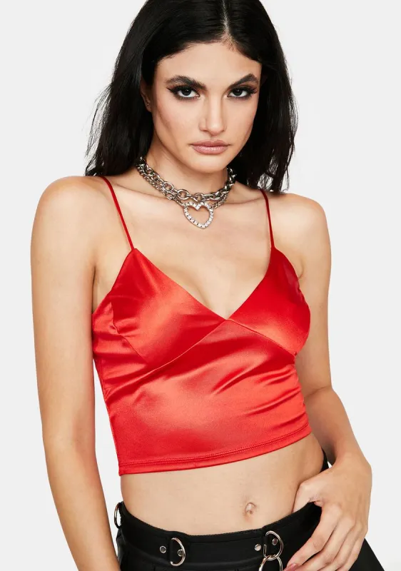 Love So Delicate Cami Crop Top sold by Dolls Kill
