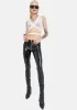 Take A Risk Cut Out Mesh Tank sold by Dolls Kill
