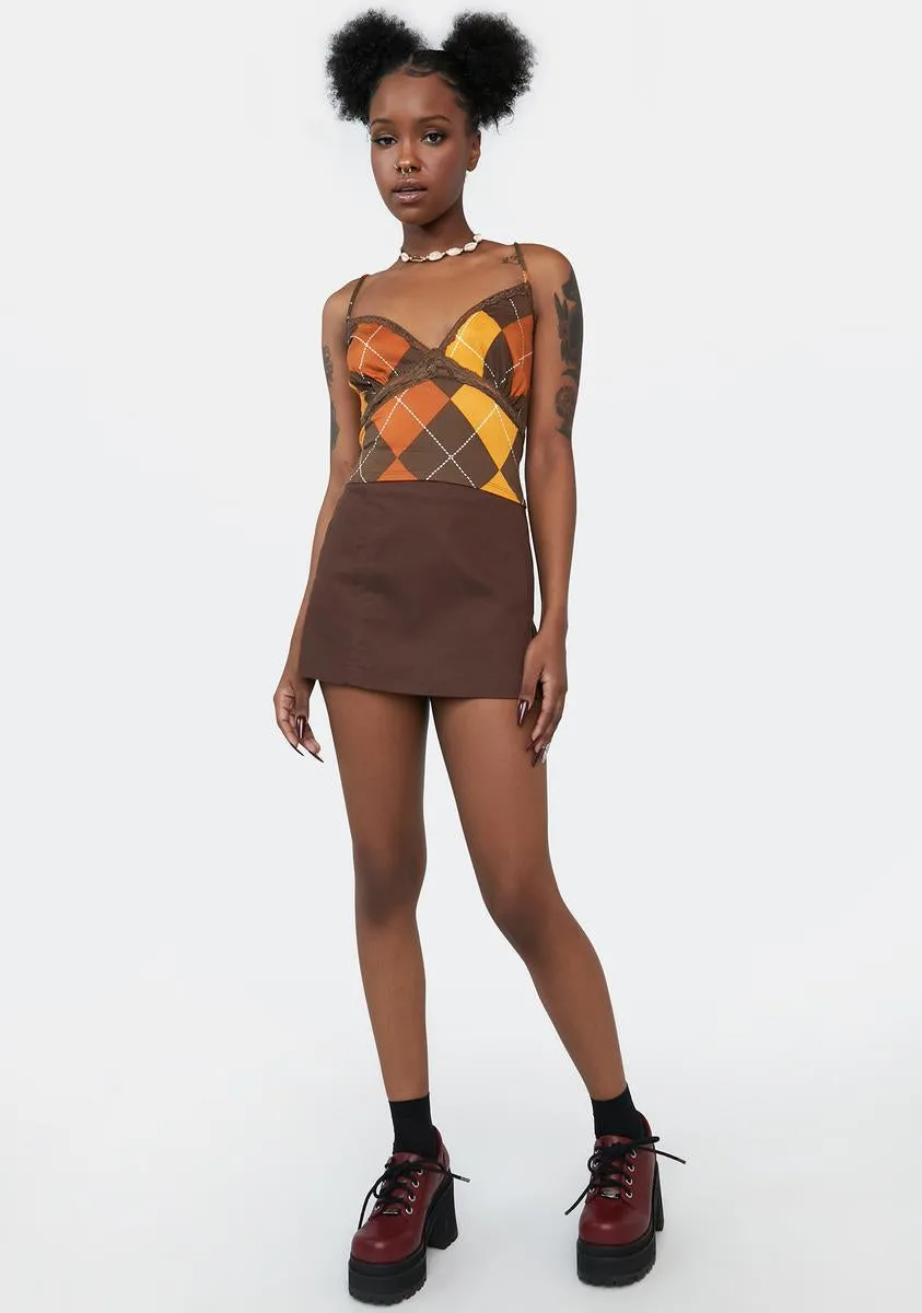 Mustard Your Best Choice Crop Tank sold by Dolls Kill product image thumbnail 3