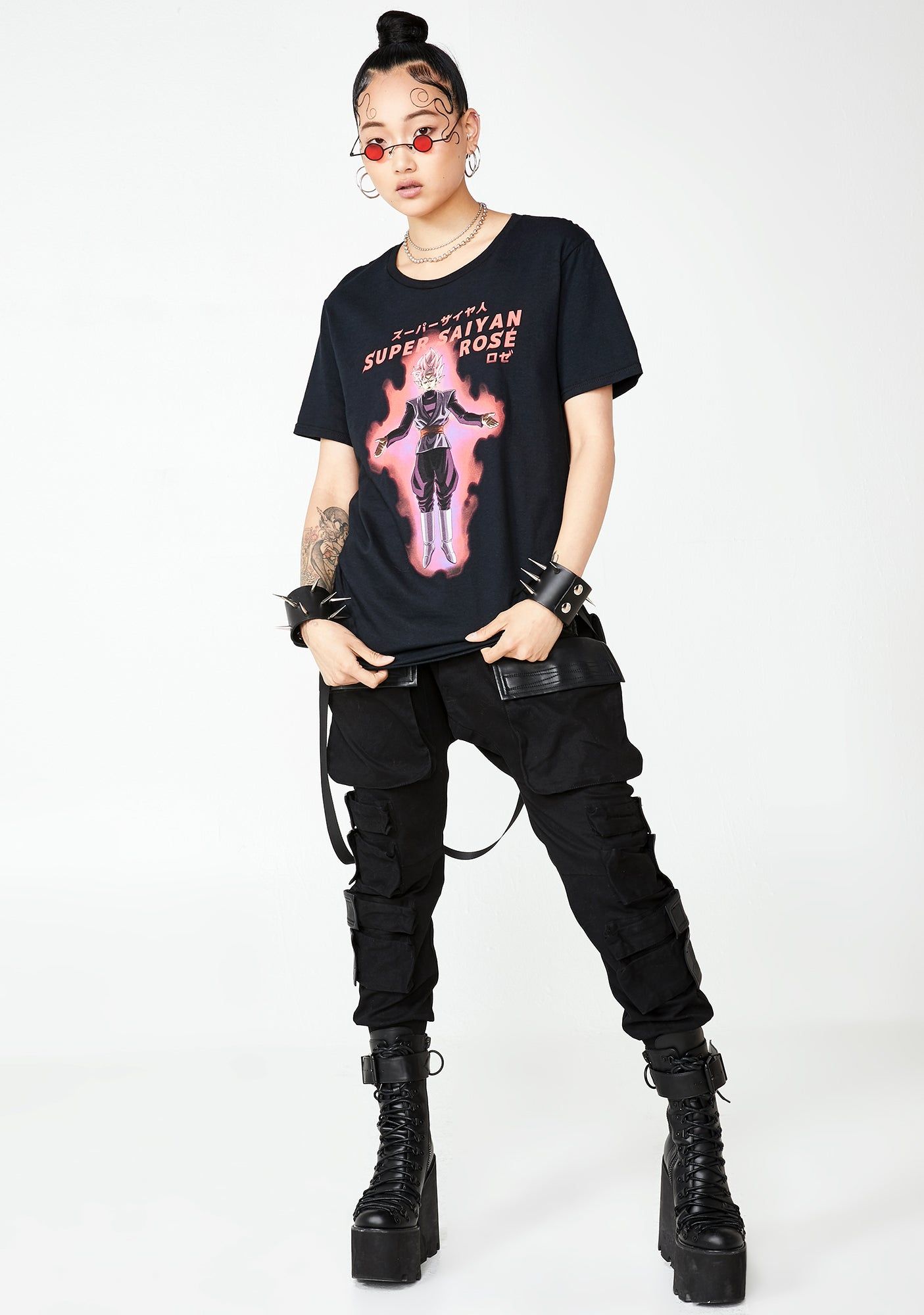 Super Saiyan Graphic Tee sold by Dolls Kill product image thumbnail 3