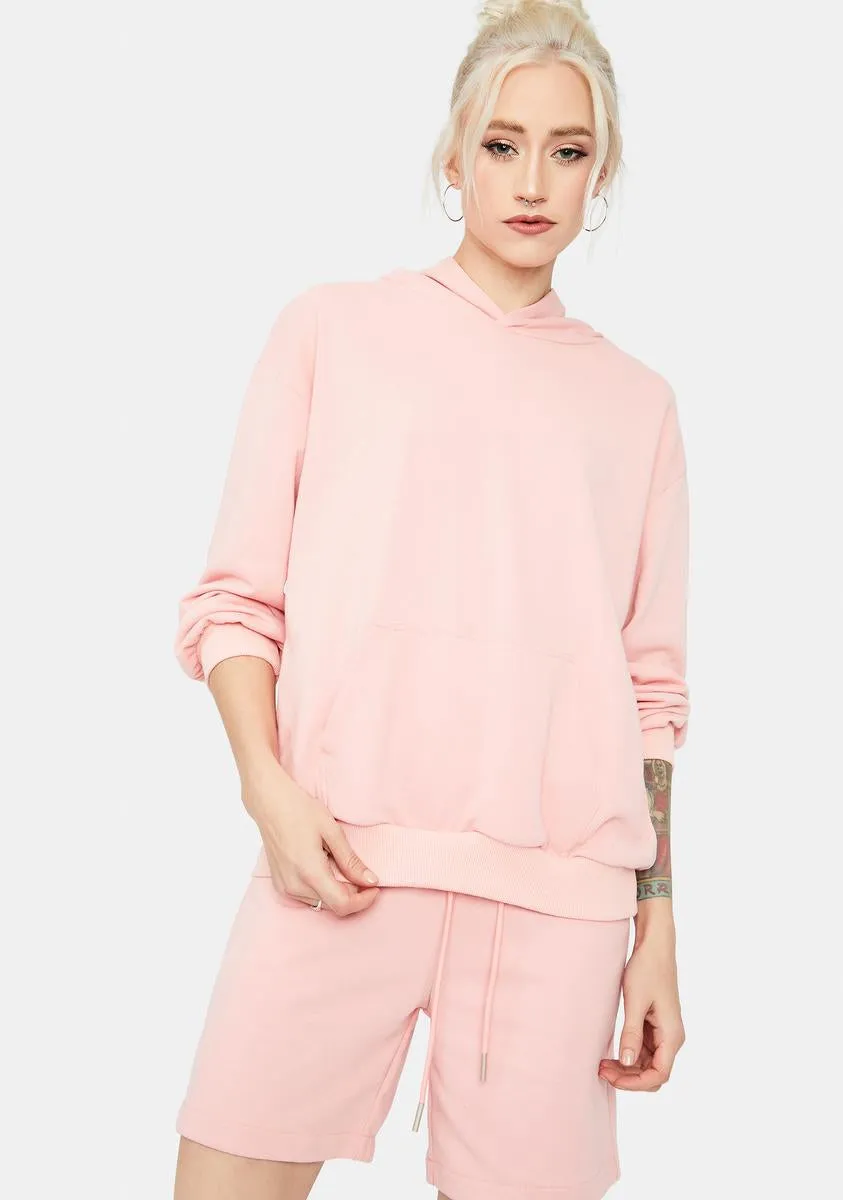 Angel Comin For Ya Hoodie And Shorts Set sold by Dolls Kill