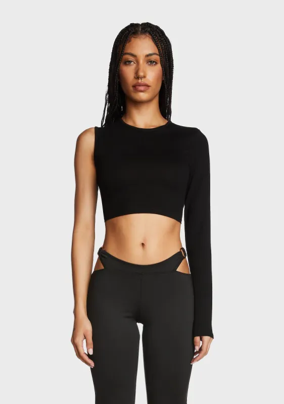 Lennox One Sleeve Top sold by Dolls Kill