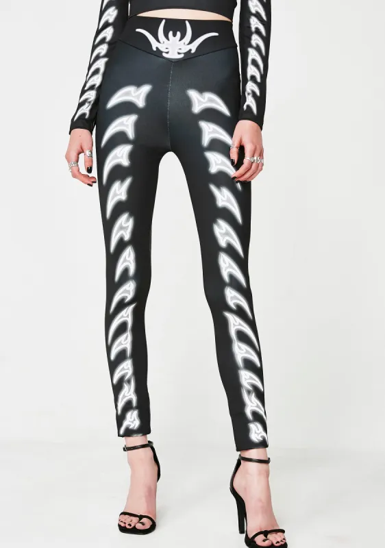 x Nympha Nexo Claw Leggings sold by Dolls Kill