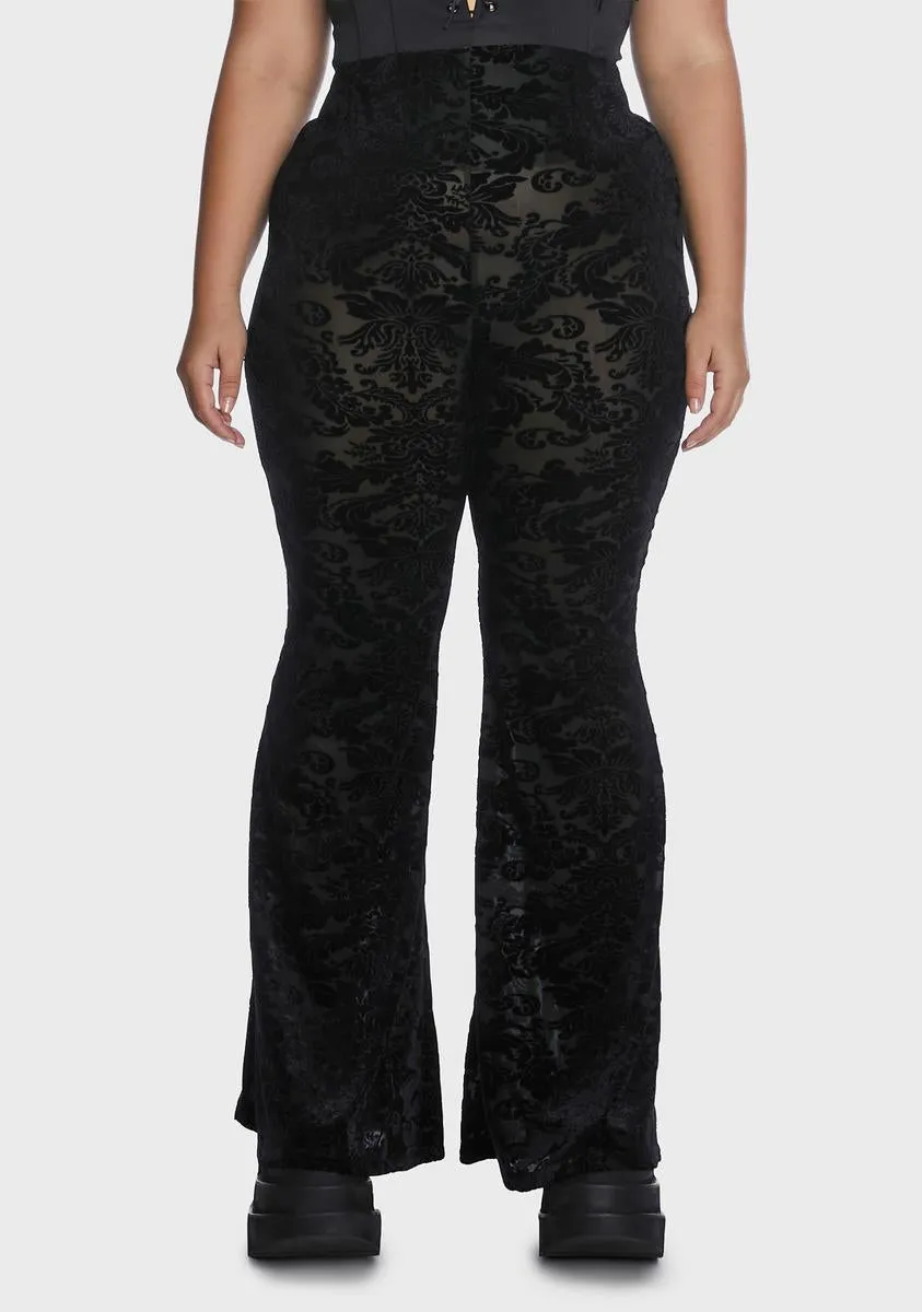 Plus Pretty Obsessed Bell Bottom Pants sold by Dolls Kill product image thumbnail 2
