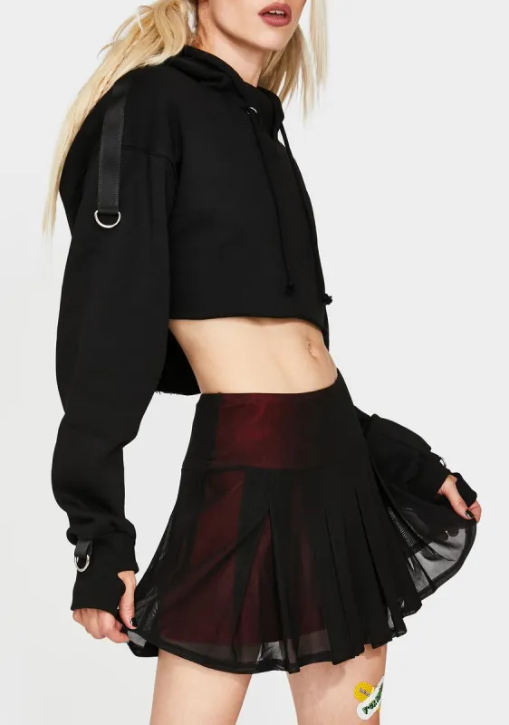Love Lost Mini Skirt sold by Dolls Kill
