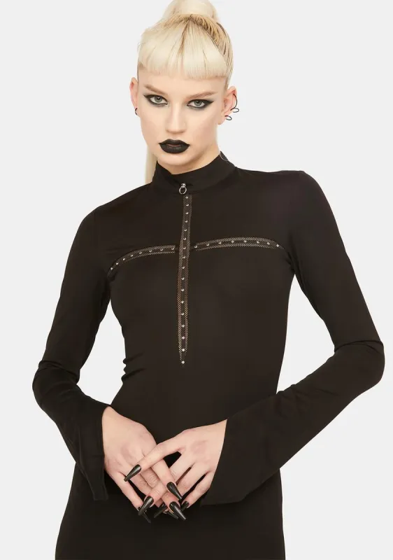 Asymmetrical Mini Dress sold by Dolls Kill