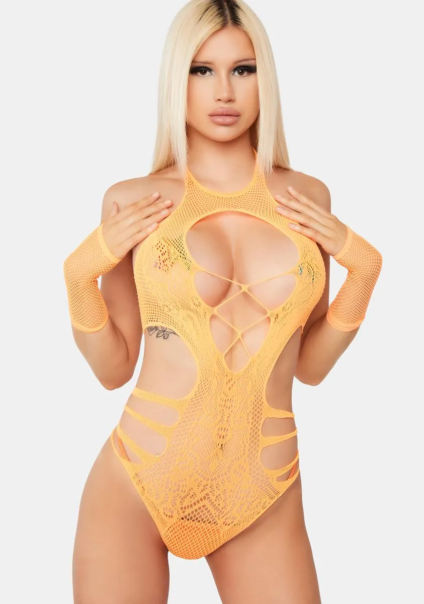 Mango Meet Me Tonight Lace Bodysuit sold by Dolls Kill