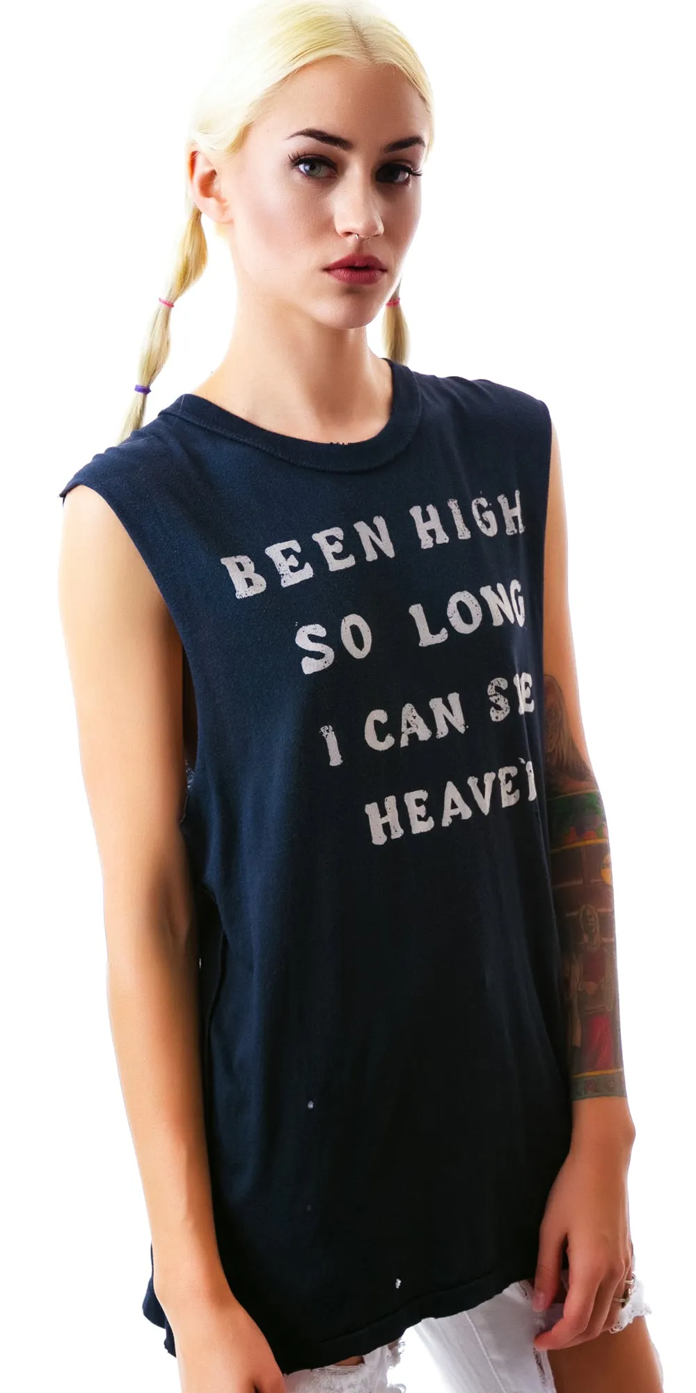 Been High Sleeveless Tee sold by Dolls Kill product image thumbnail 2