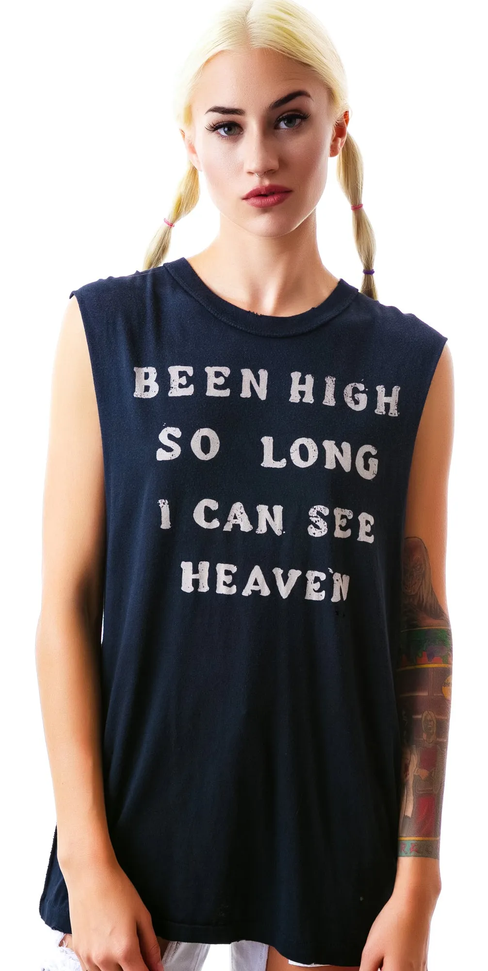 Been High Sleeveless Tee sold by Dolls Kill product image thumbnail 3