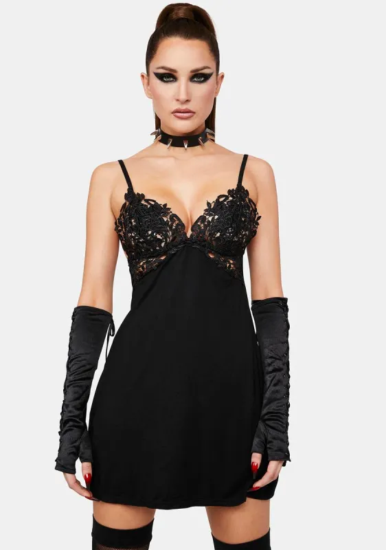 Spend The Night With You Chemise sold by Dolls Kill