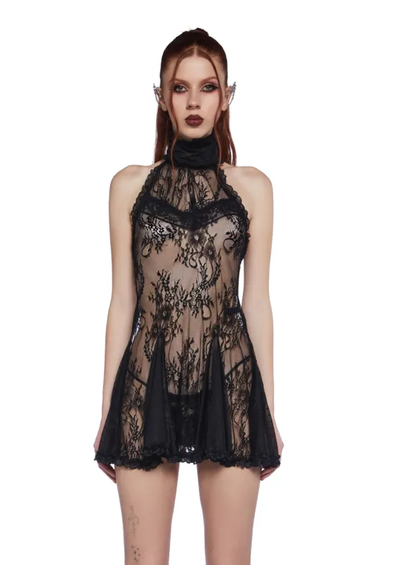 Darling Darkness Mini Dress sold by Dolls Kill