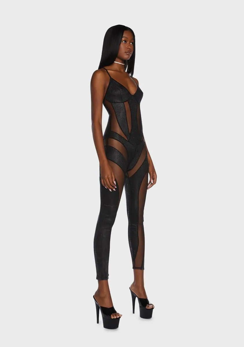 Shimmer Skin Jumpsuit sold by Dolls Kill product image thumbnail 2