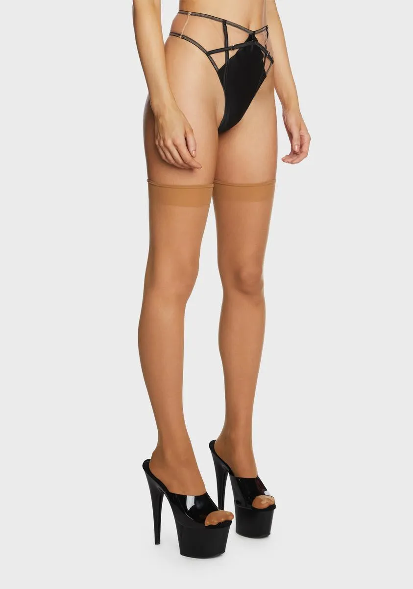 Ramona Mesh High Waisted Thong sold by Dolls Kill product image thumbnail 3