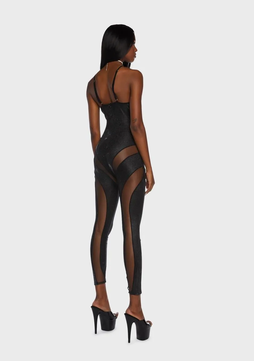 Shimmer Skin Jumpsuit sold by Dolls Kill product image thumbnail 4