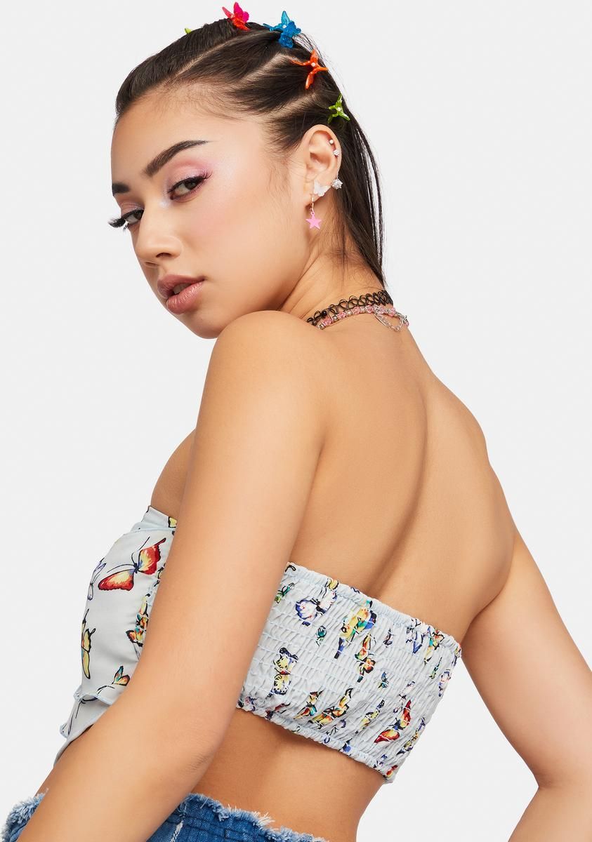 Let's Wing It Tube Top sold by Dolls Kill product image thumbnail 4