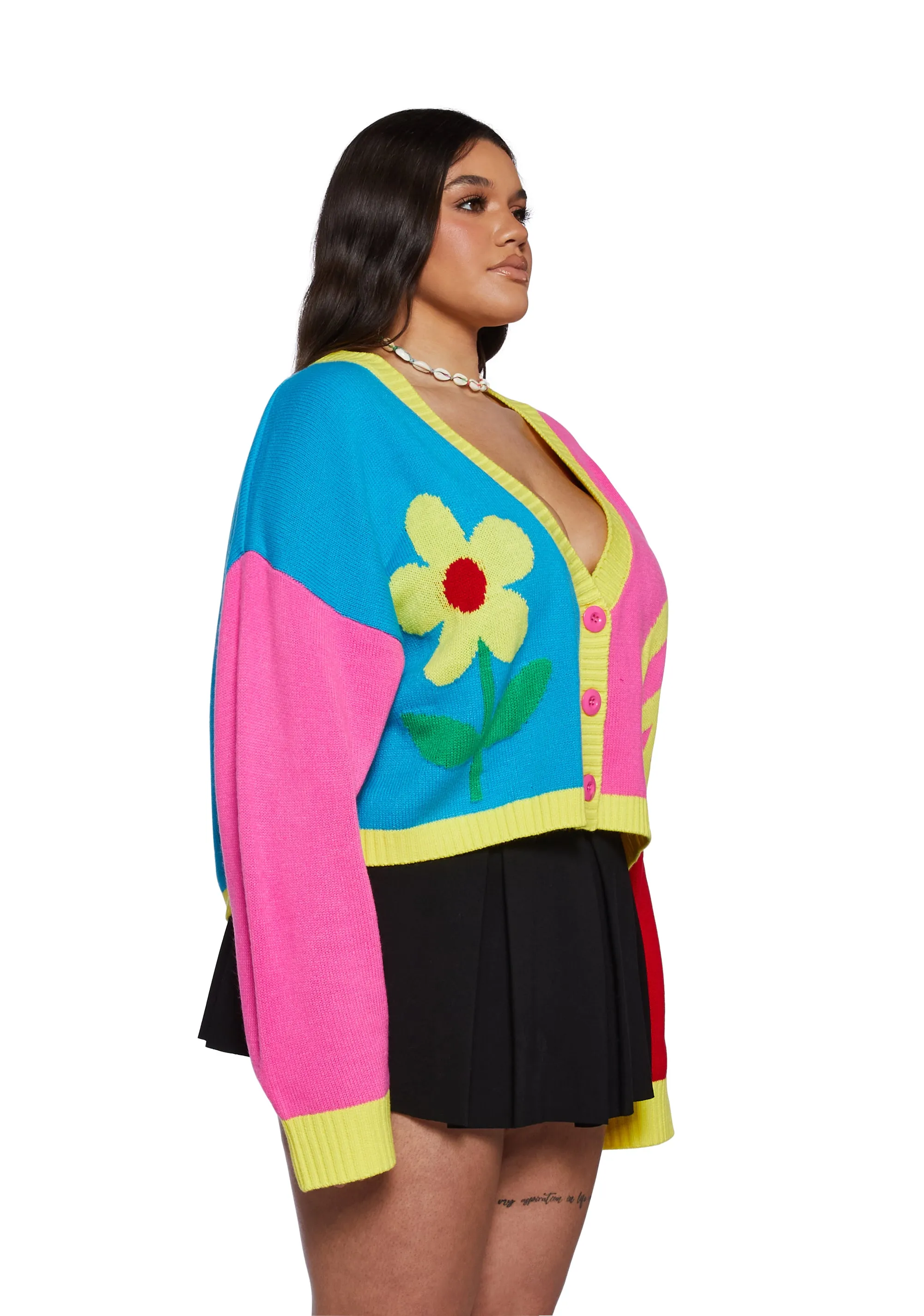 Plus Daisy Dreams Oversized Cardigan sold by Dolls Kill product image thumbnail 5