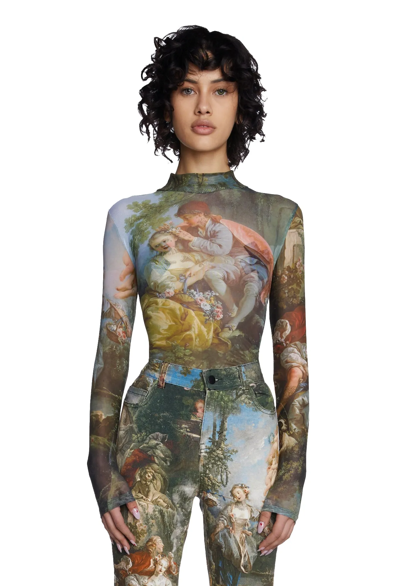 Da Vinci's Demons Mesh Top sold by Dolls Kill