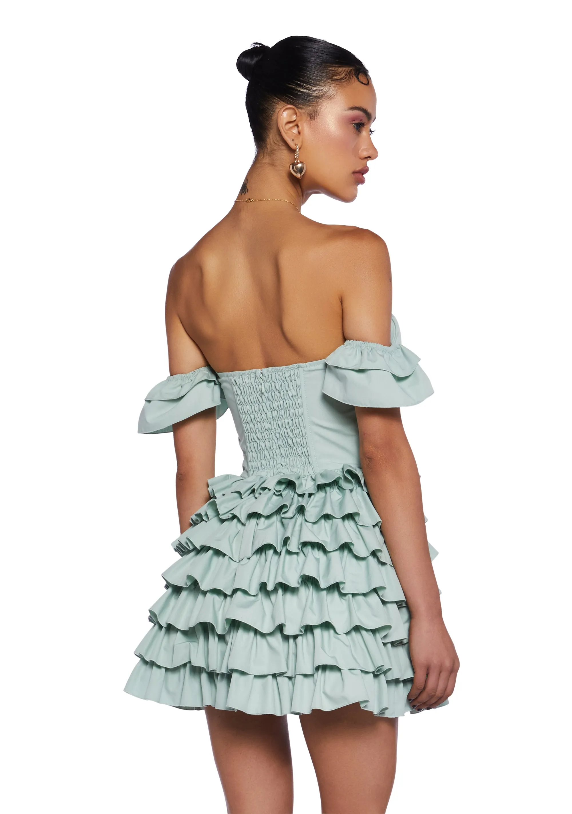 Exchanging Love Letters Mini Dress sold by Dolls Kill product image thumbnail 4