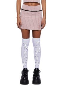 Istaka Mini Pleated Skirt sold by Dolls Kill