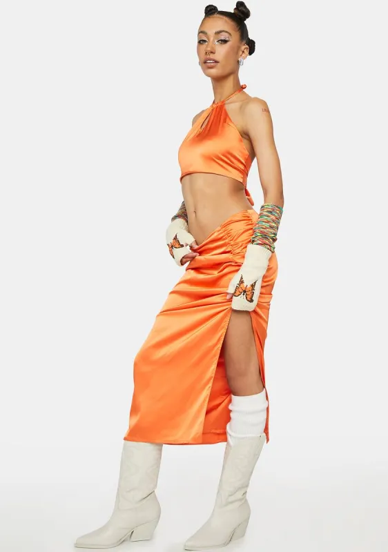Monaco Maxi Skirt sold by Dolls Kill