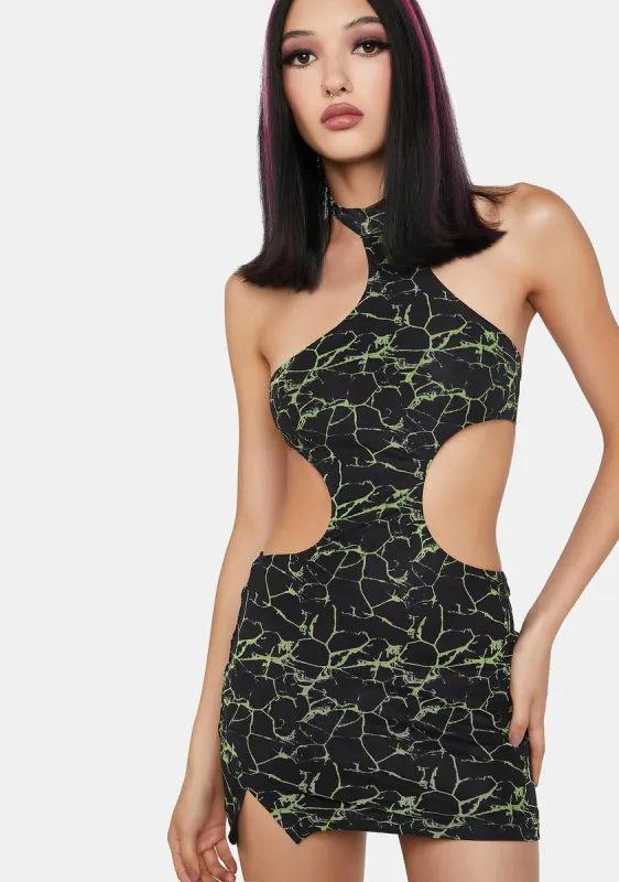 Thunder Struck Mini Dress sold by Dolls Kill