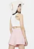 Lady You Got Game Lace Up Skort sold by Dolls Kill
