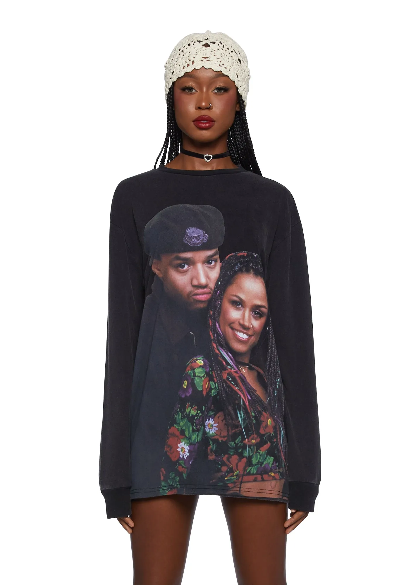 Jeepin' Around Oversized Tee sold by Dolls Kill