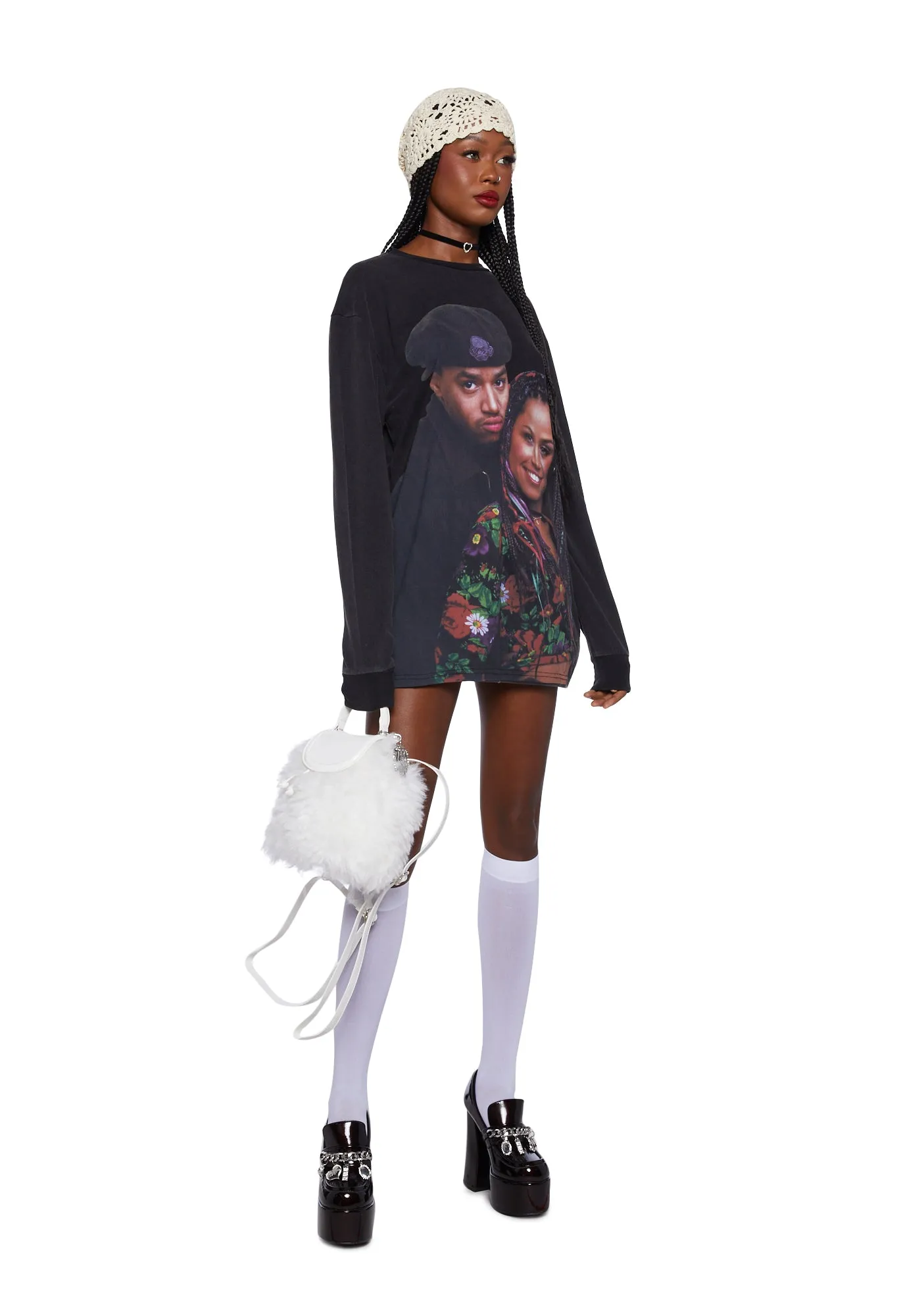 Jeepin' Around Oversized Tee sold by Dolls Kill product image thumbnail 5