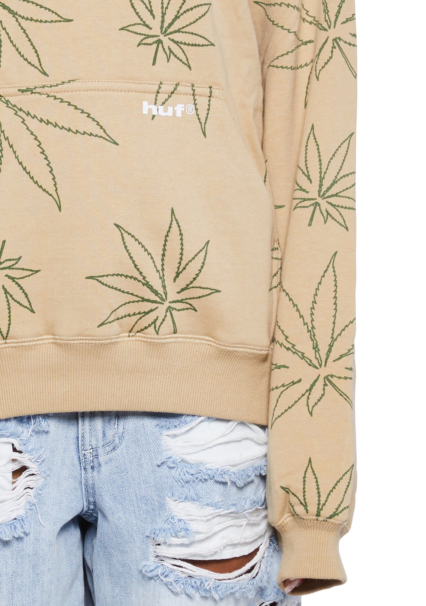 Plantlife Fleece Hoodie sold by Dolls Kill product image thumbnail 5