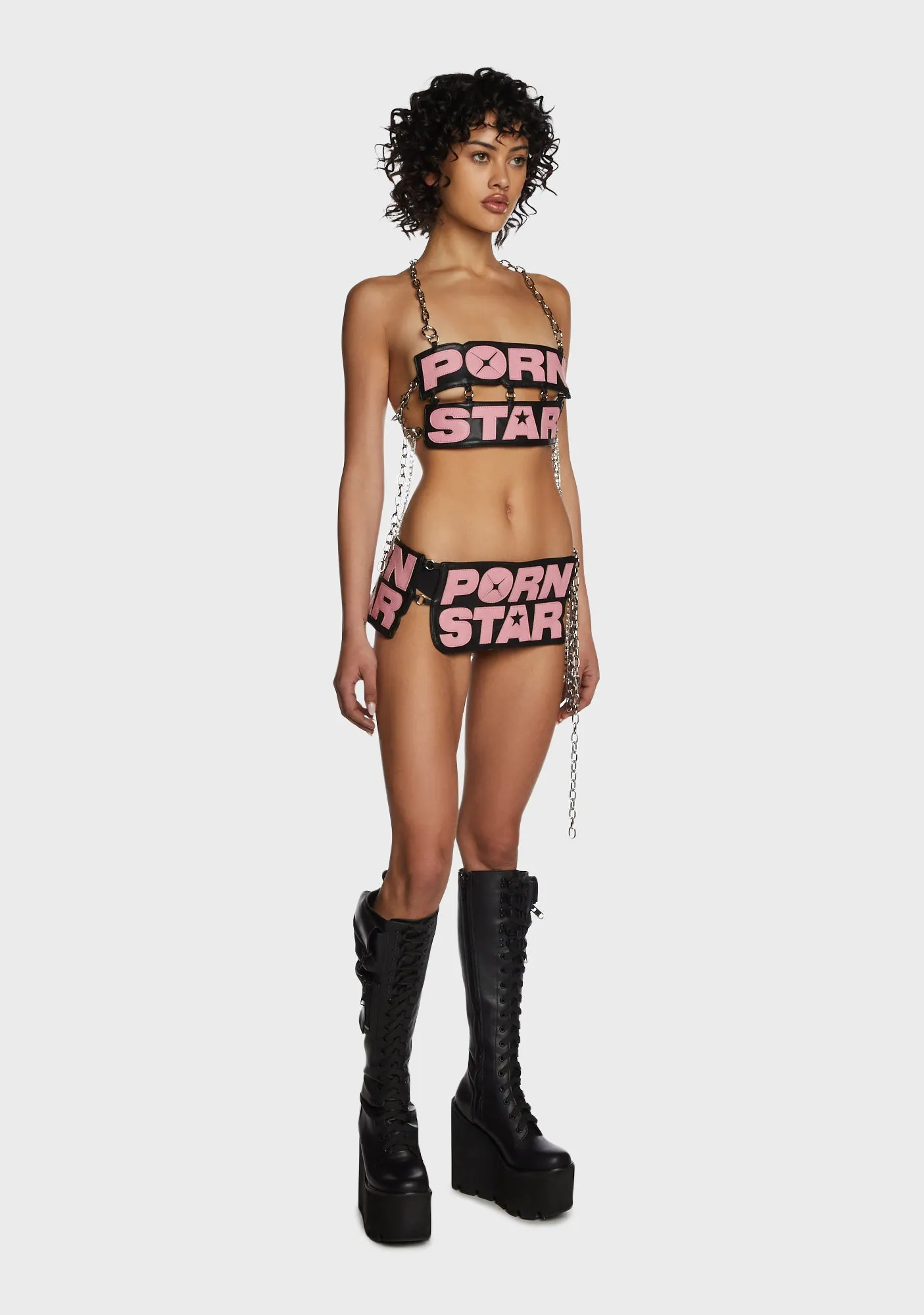 Porn Star Chain Top sold by Dolls Kill product image thumbnail 2