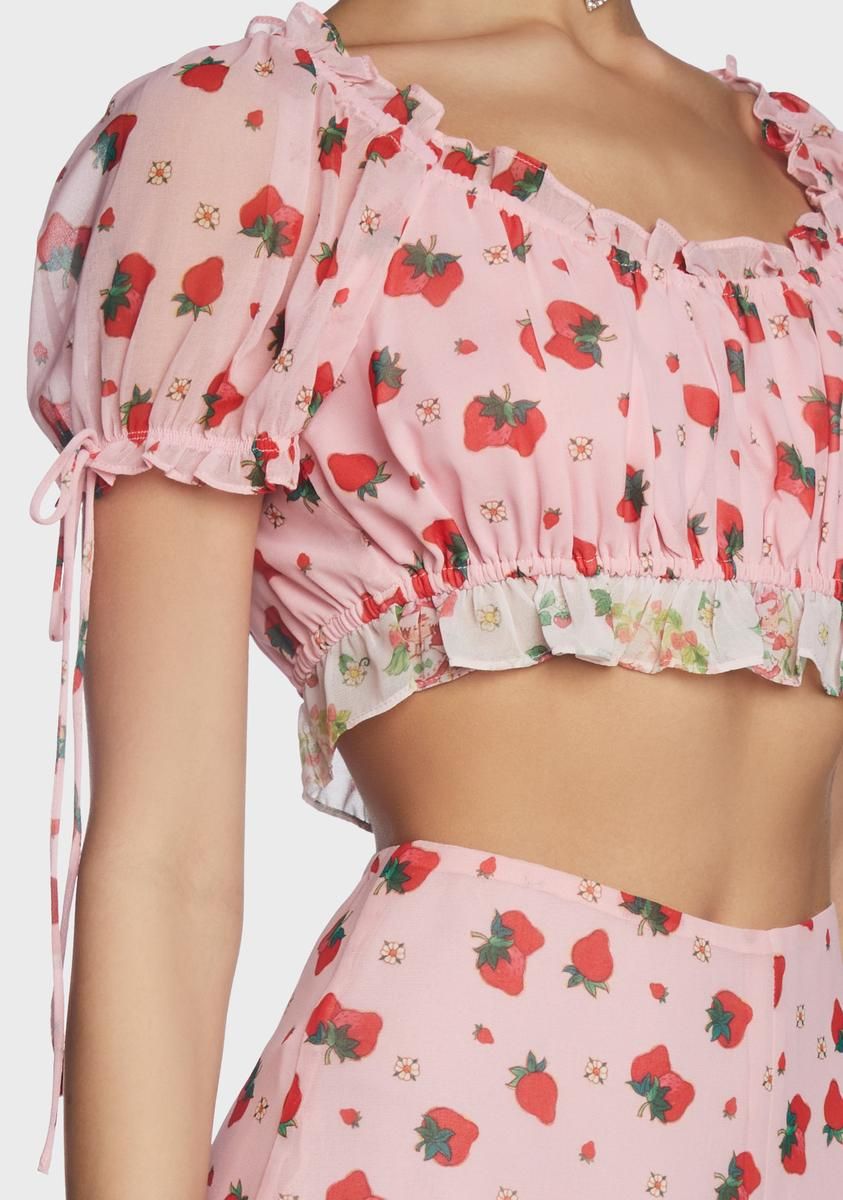 Meadow Greeting Shorts Set sold by Dolls Kill product image thumbnail 2