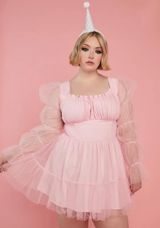 Plus Show Pony Mini Dress sold by Dolls Kill