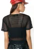 Between The Lines Sheer Ribbed Tee sold by Dolls Kill