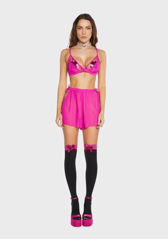 Never Could Imagine Lingerie Set sold by Dolls Kill