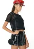 Between The Lines Sheer Ribbed Tee sold by Dolls Kill