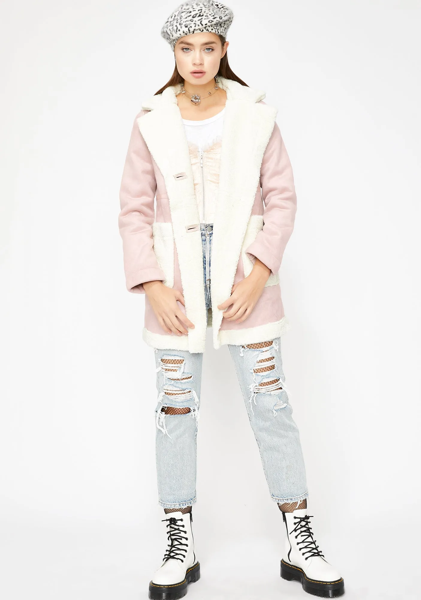 Winter Proof Sherpa Jacket sold by Dolls Kill product image thumbnail 2