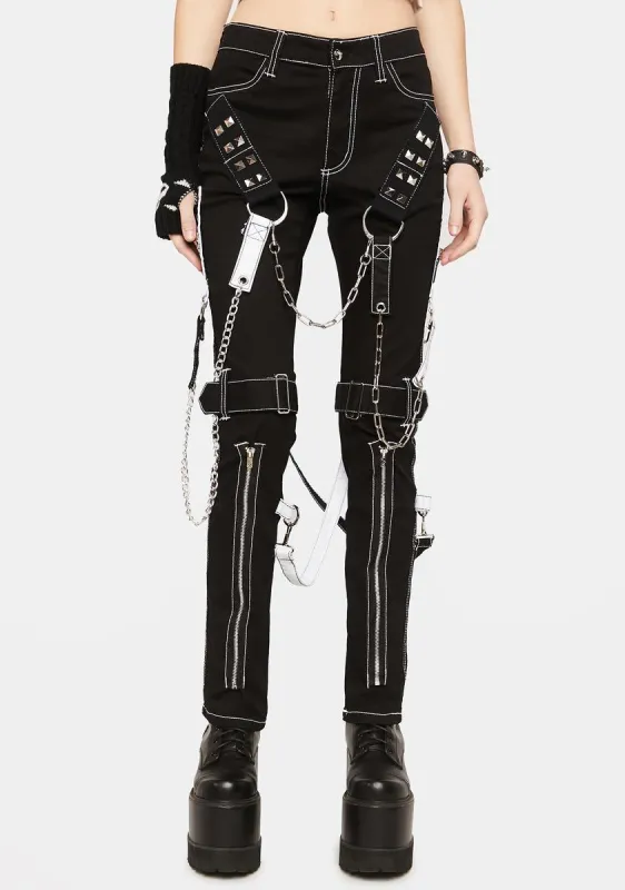 Raider Bondage Pants sold by Dolls Kill