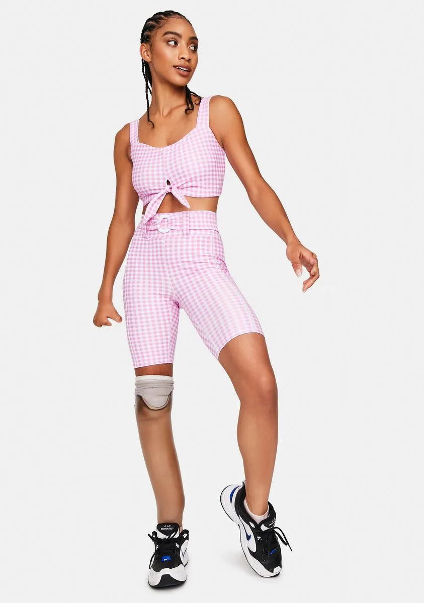 Gingham Pin Up Bra sold by Dolls Kill product image thumbnail 3