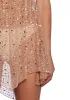 Champagne Spotlight Beaded Dress sold by Dolls Kill