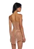 Champagne Spotlight Beaded Dress sold by Dolls Kill