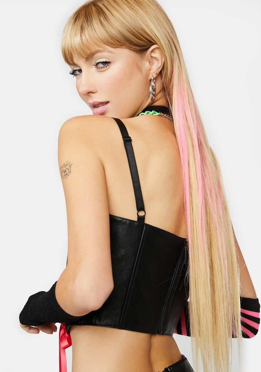 Endless Hours Lace-Up Bustier sold by Dolls Kill product image thumbnail 4