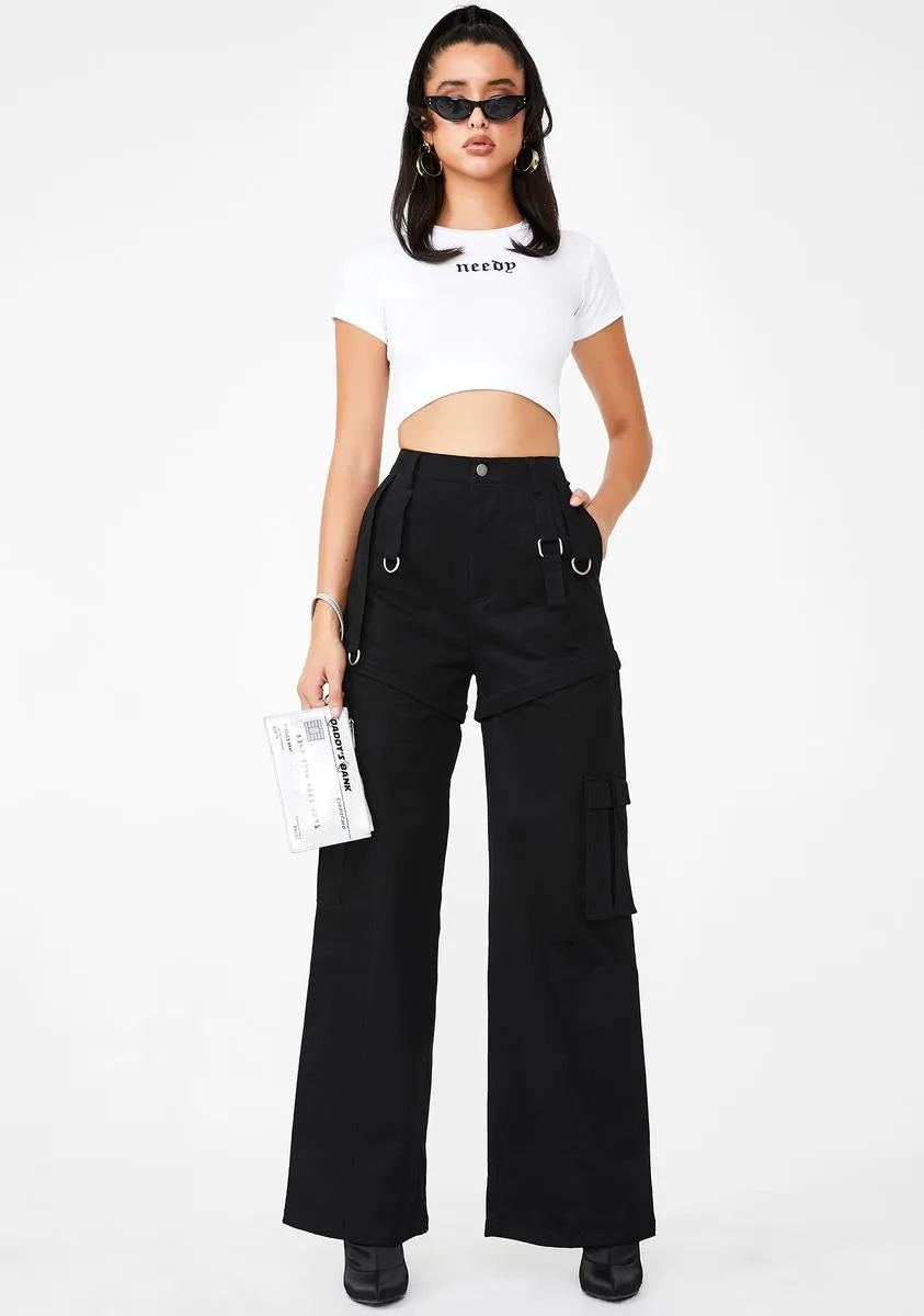 Locked N' Loaded Convertible Pants sold by Dolls Kill product image thumbnail 3