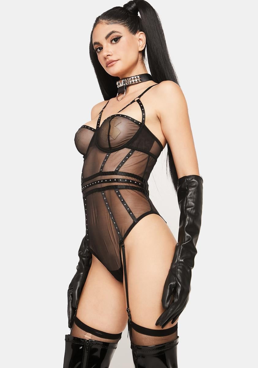 Forever Mine Sheer Teddy sold by Dolls Kill product image thumbnail 2