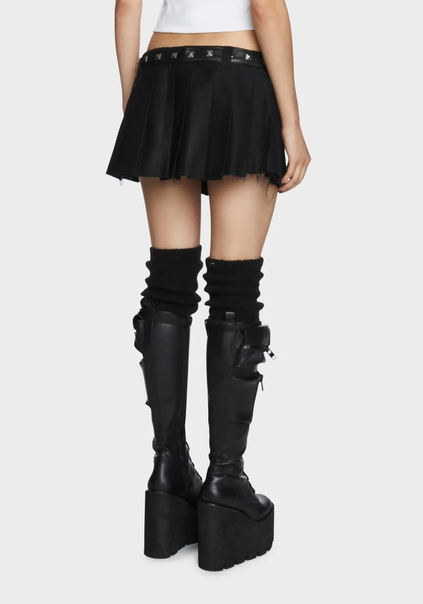 The Potential Micro Mini Skirt sold by Dolls Kill product image thumbnail 5