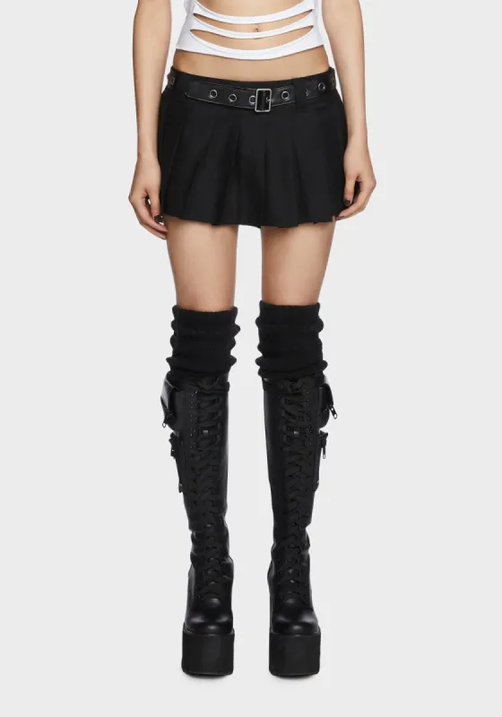 The Potential Micro Mini Skirt sold by Dolls Kill